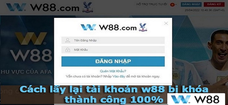 Hướng Dẫn Chi Tiết Cách Lấy Lại Tài Khoản W88 2 Hướng Dẫn Chi Tiết Cách Lấy Lại Tài Khoản W88
